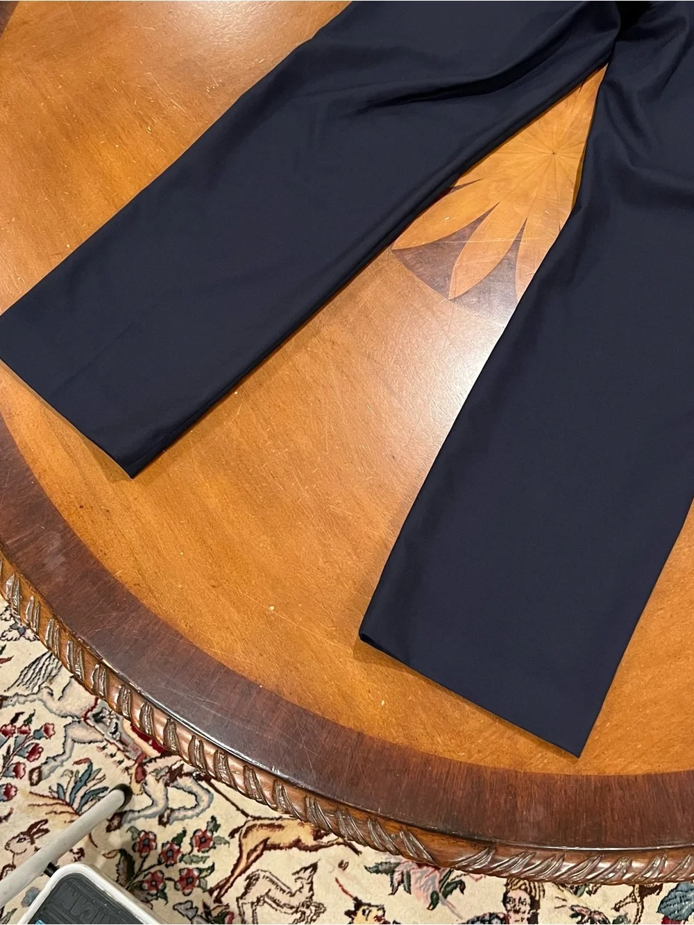 J.Crew $250 Crosby Classic Fit Suit Pant Deep Navy Loro Piana Italian Wool 30x30